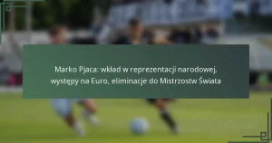 Marko Pjaca: wkład w reprezentacji narodowej, występy na Euro, eliminacje do Mistrzostw Świata